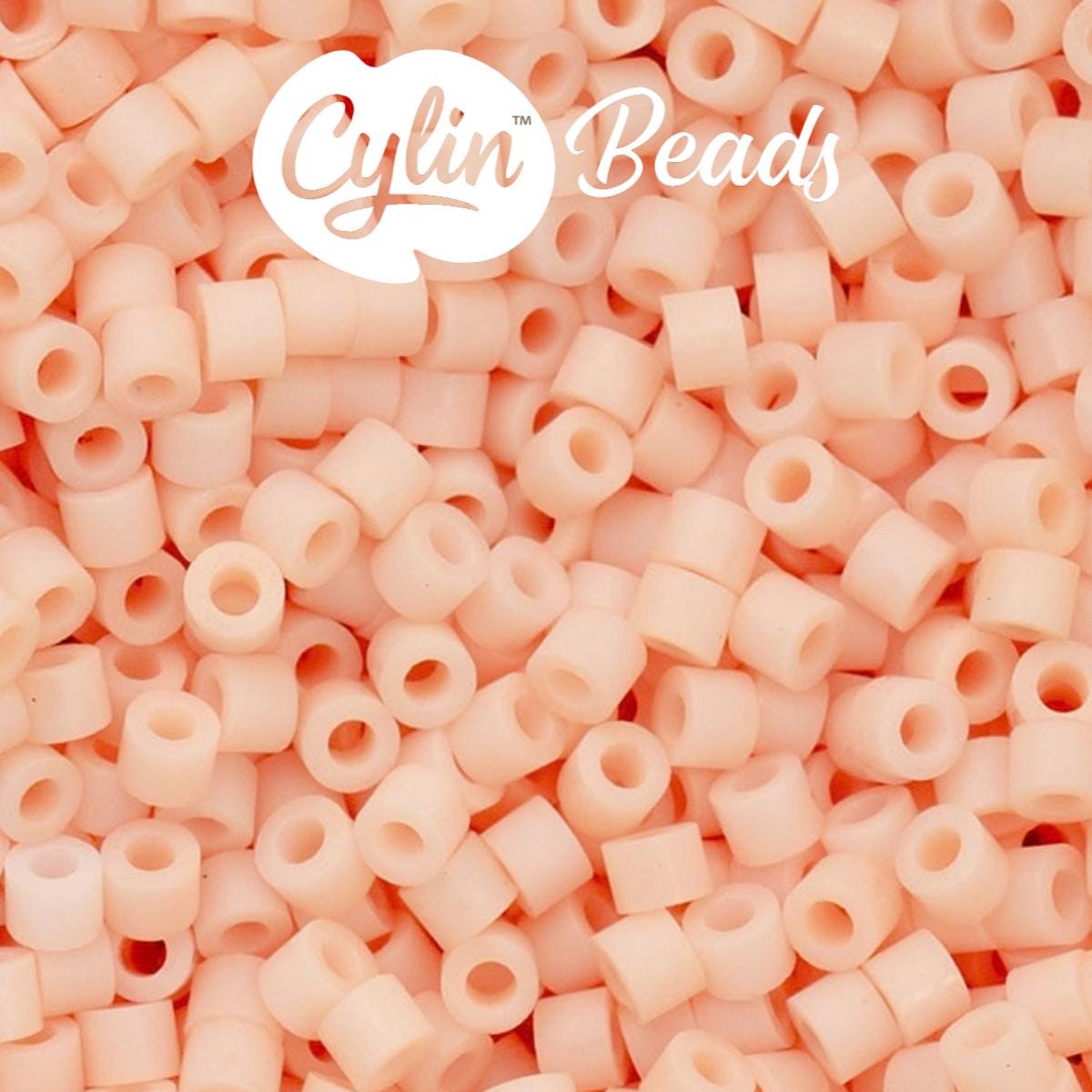 CY11-1171 11/0 Cylin Beads Matte Apricot Macaron