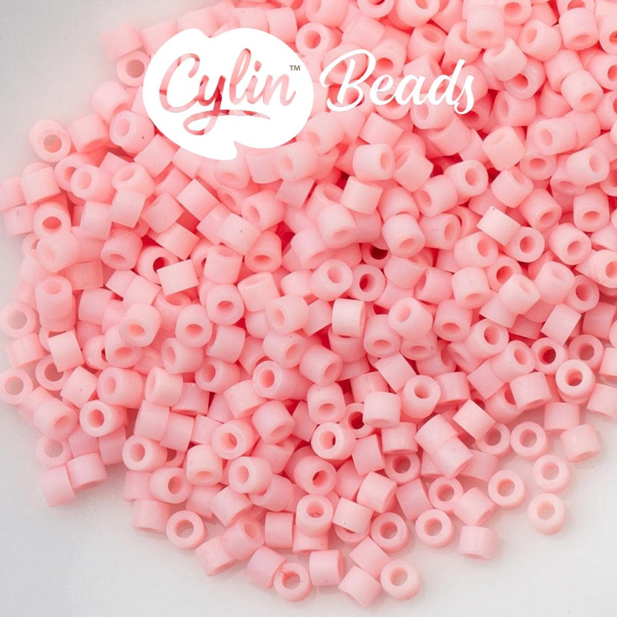 CY11-1172 11/0 Cylin Beads Matte Light Coral Macaron