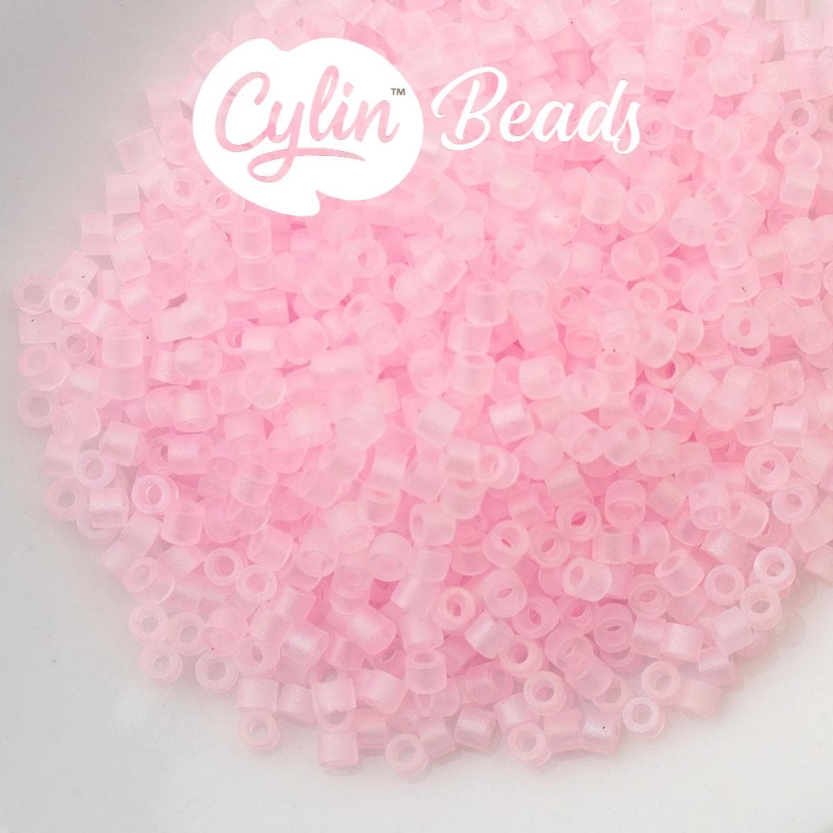 CY11-1179 11/0 Cylin Beads Matte Pink Macaron AB