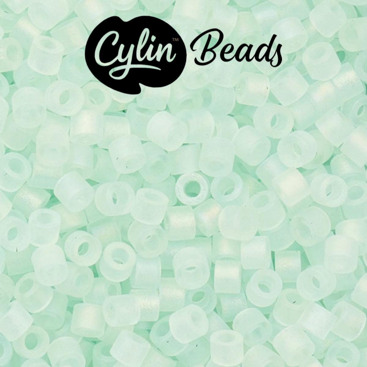 CY11-1184 11/0 Cylin Beads Matte Crystal Sky Macaron AB