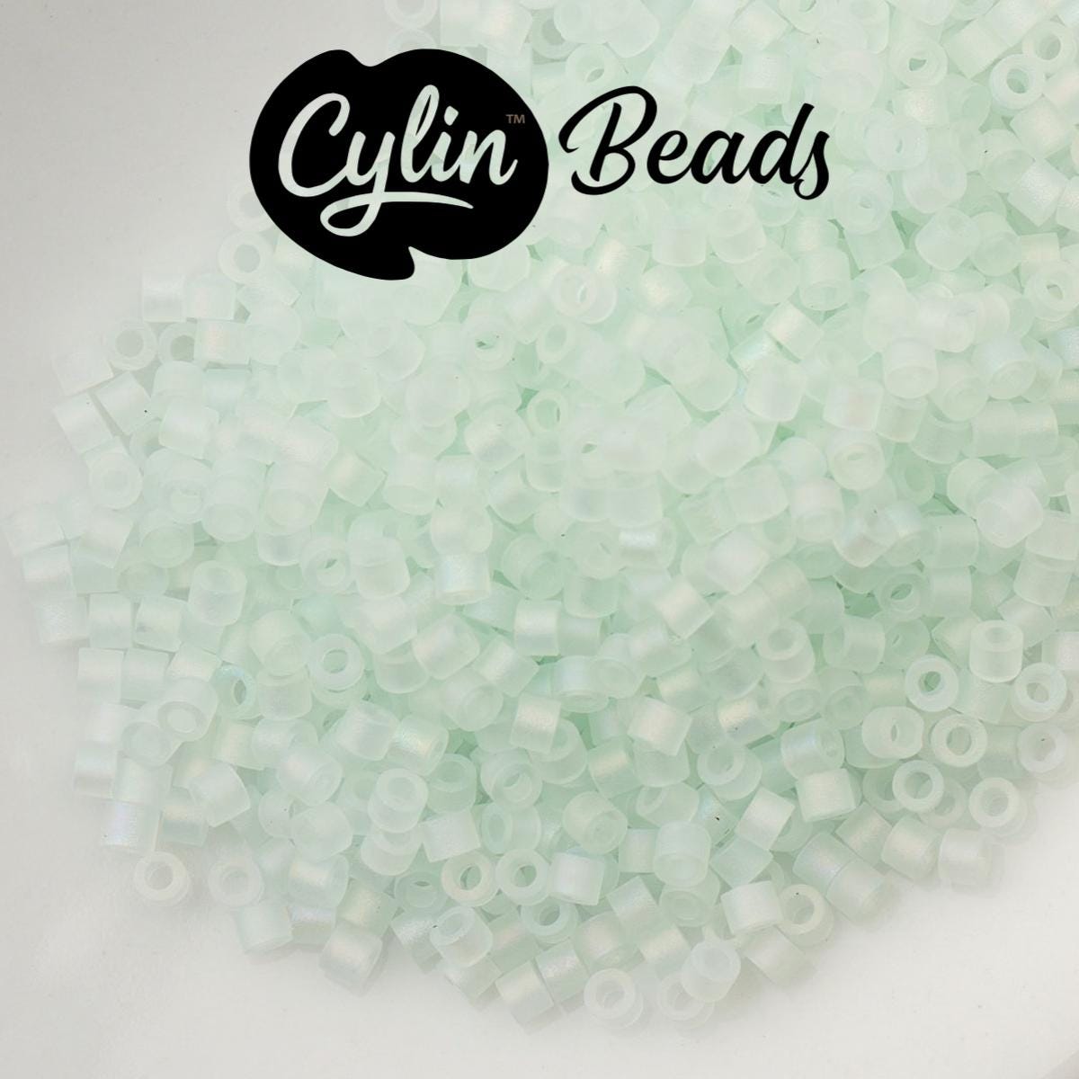 CY11-1184 11/0 Cylin Beads Matte Crystal Sky Macaron AB