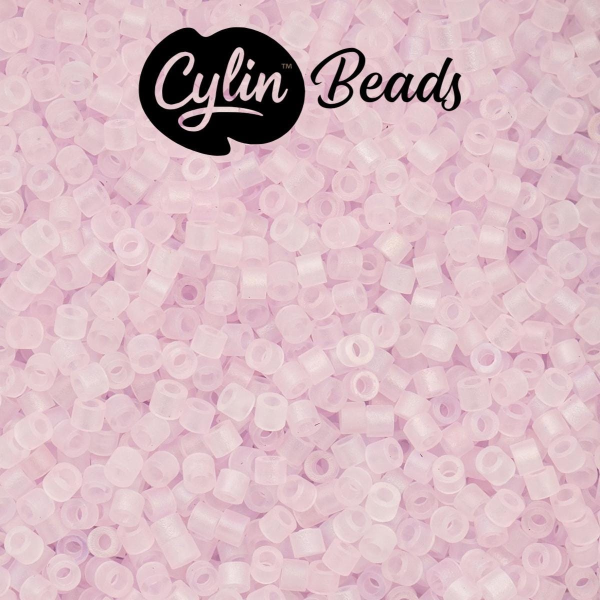 CY11-1188 11/0 Cylin Beads Matte Pale Lavender Macaron AB