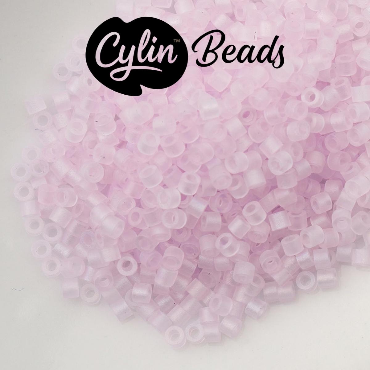 CY11-1188 11/0 Cylin Beads Matte Pale Lavender Macaron AB