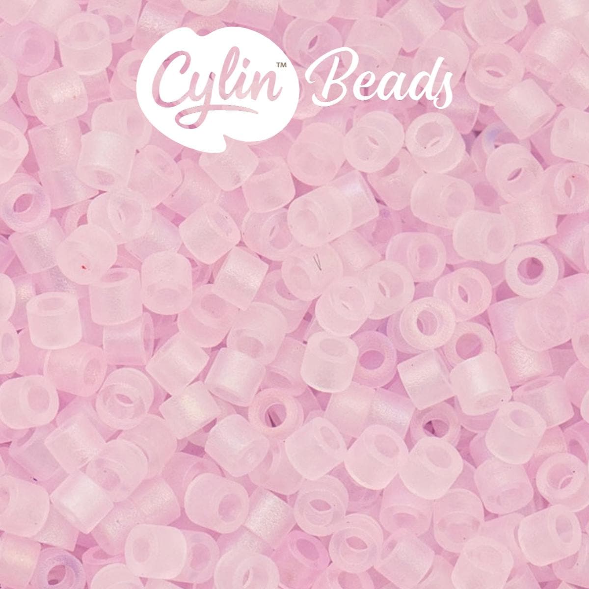 CY11-1189 11/0 Cylin Beads Matte Pastel Lilac Macaron AB
