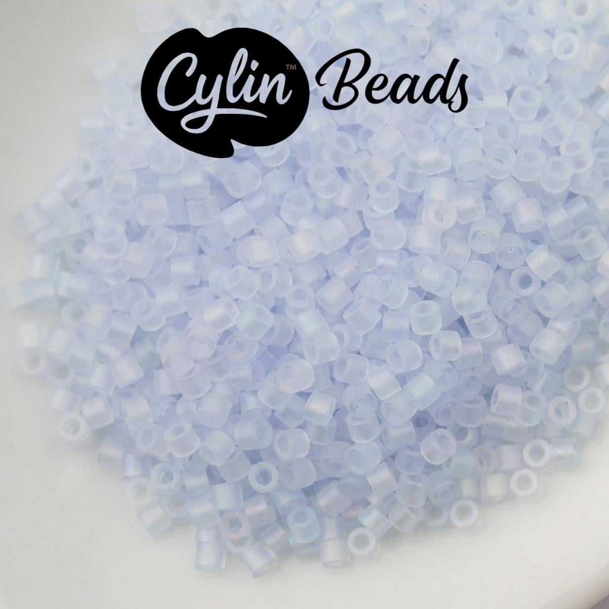 CY11-1191 11/0 Cylin Beads Matte Light Blue Macaron AB