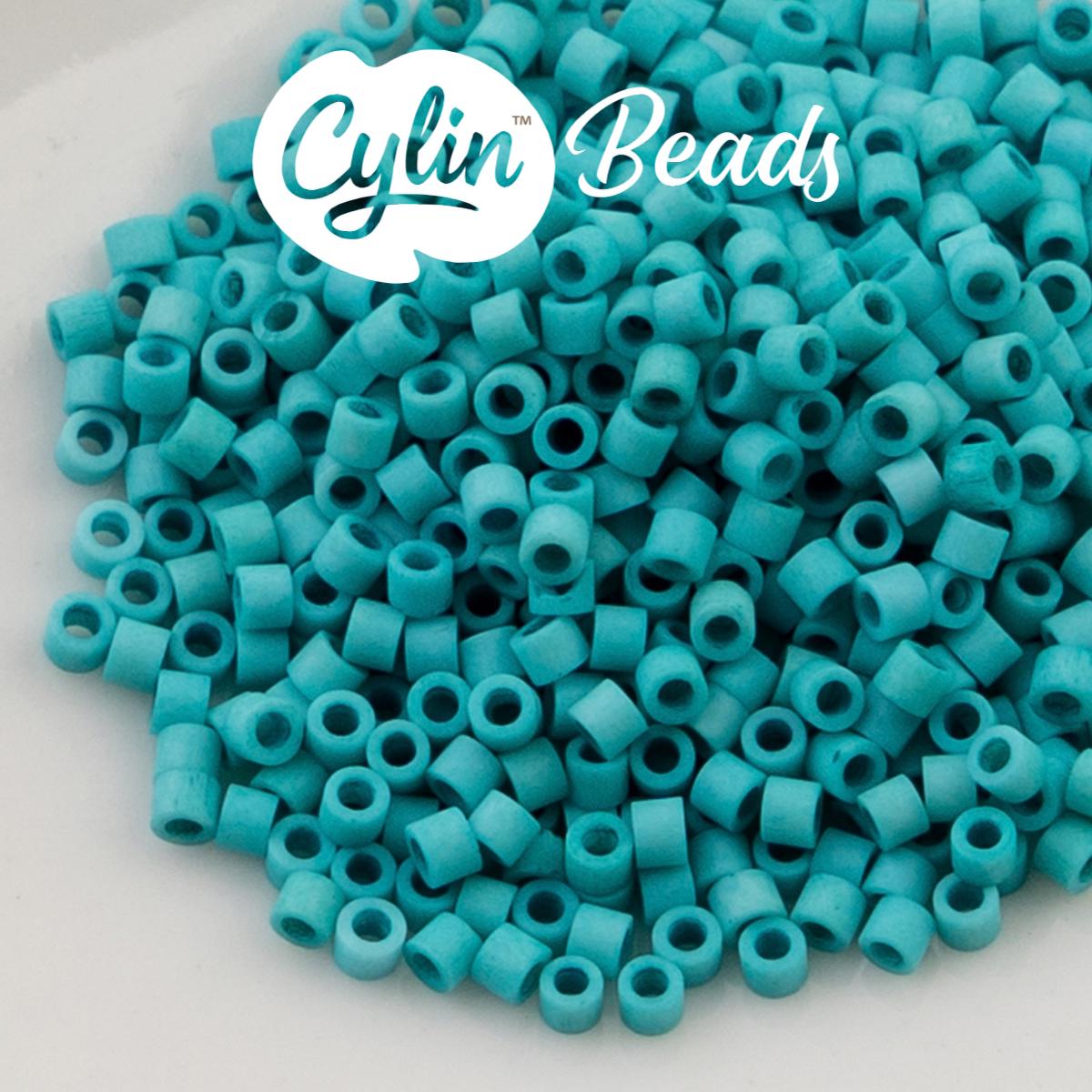 CY11-1208 11/0 Cylin Beads Turquoise Green