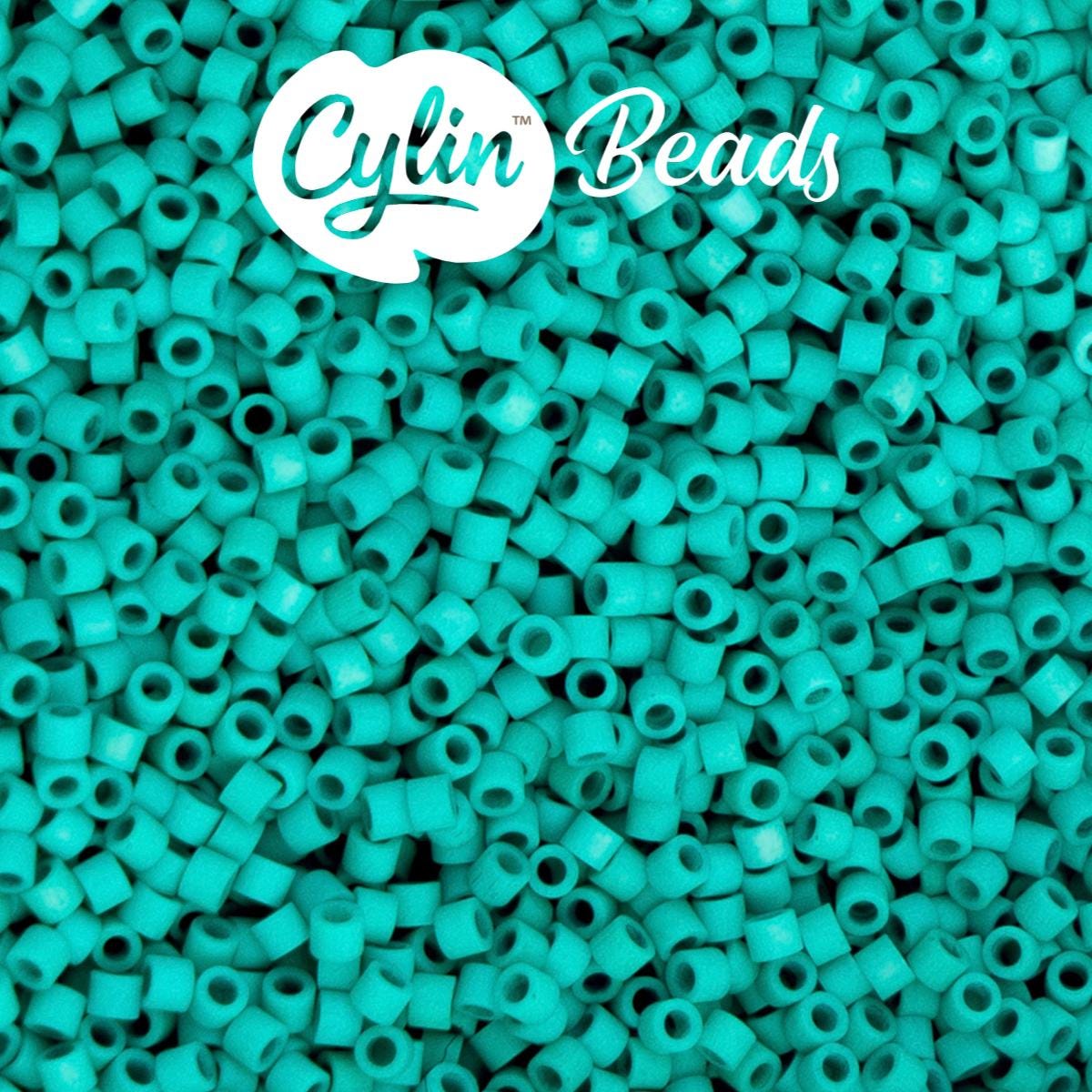 CY11-1208 11/0 Cylin Beads Turquoise Green