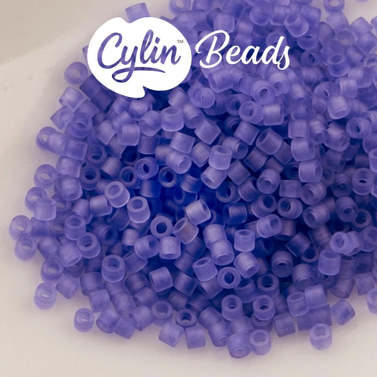 CY11-1210 11/0 Cylin Beads Matte Purple