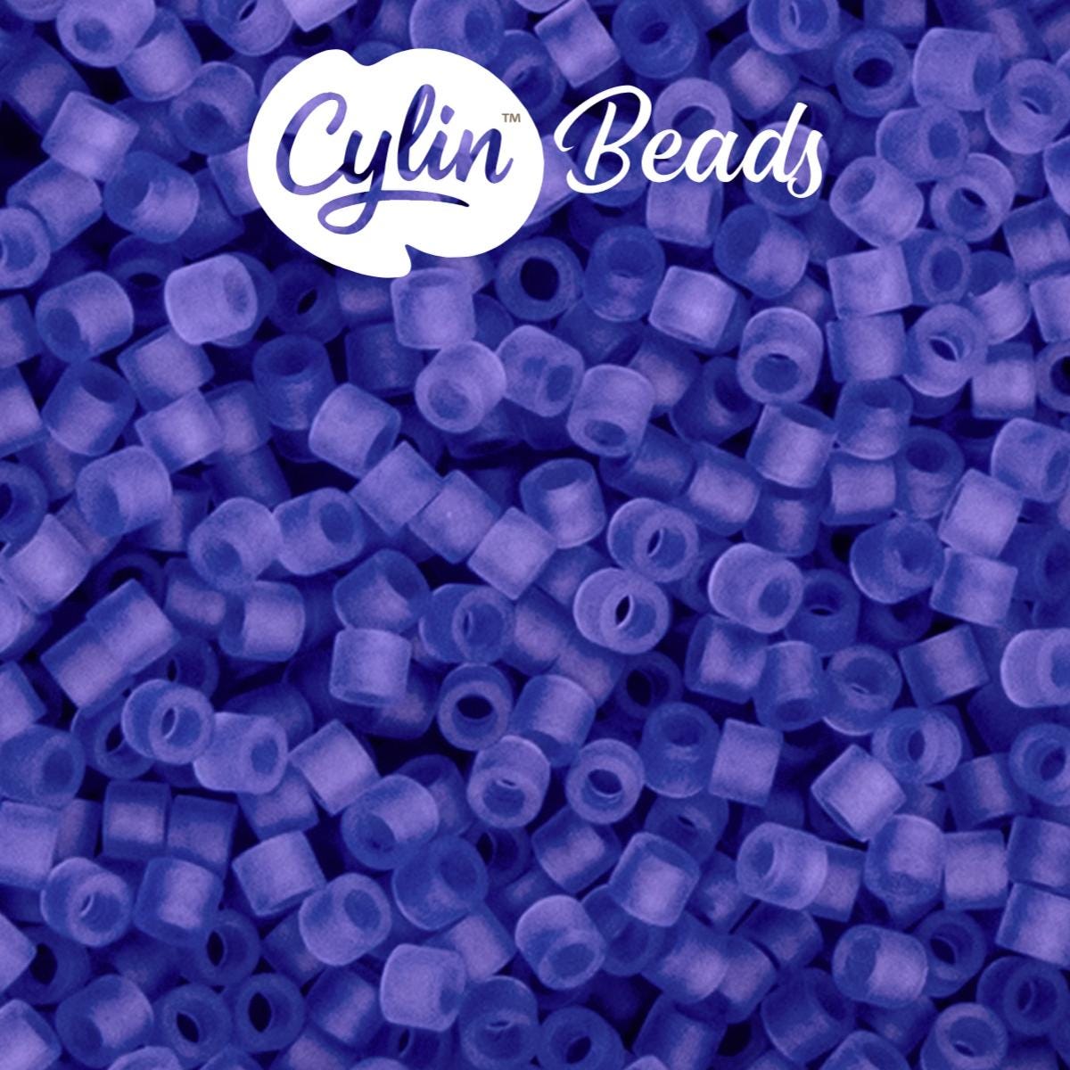 CY11-1210 11/0 Cylin Beads Matte Purple
