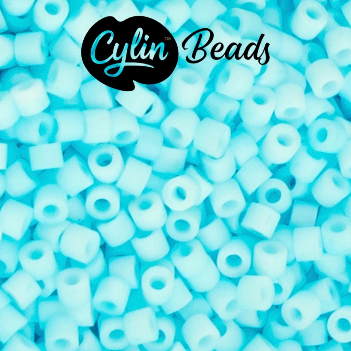 CY11-1228 11/0 Cylin Beads Matte Light Blue Macaron