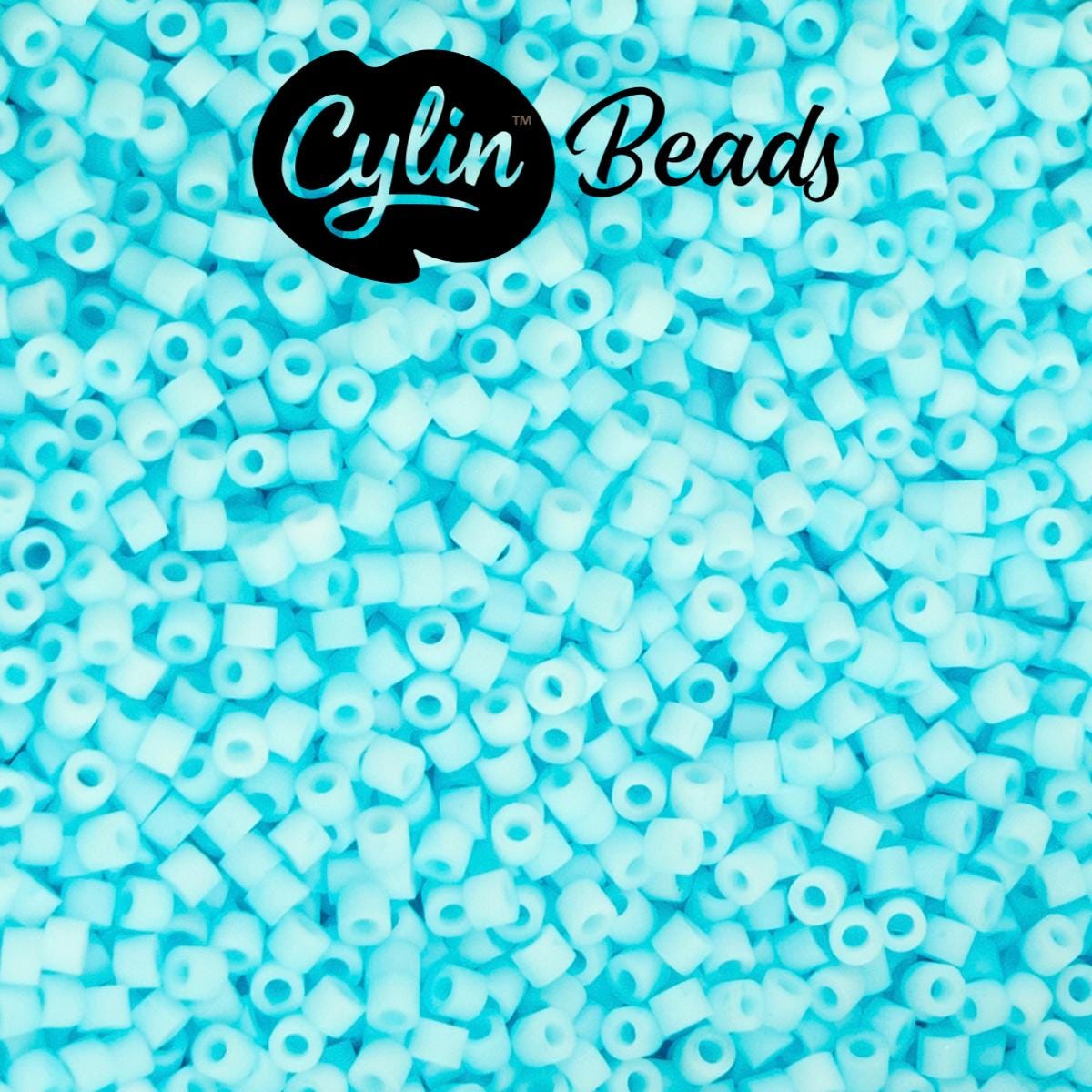 CY11-1228 11/0 Cylin Beads Matte Light Blue Macaron