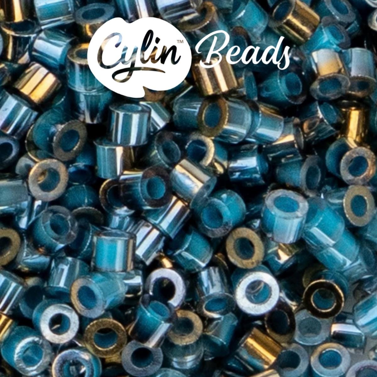 CY11-1241 11/0 Cylin Beads Gilded Halo Celestial