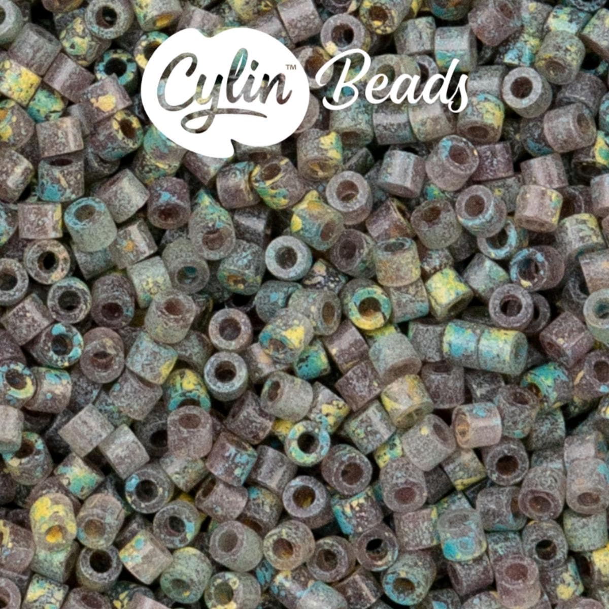 CY11-1250 11/0 Cylin Beads Verdara Cloudstone