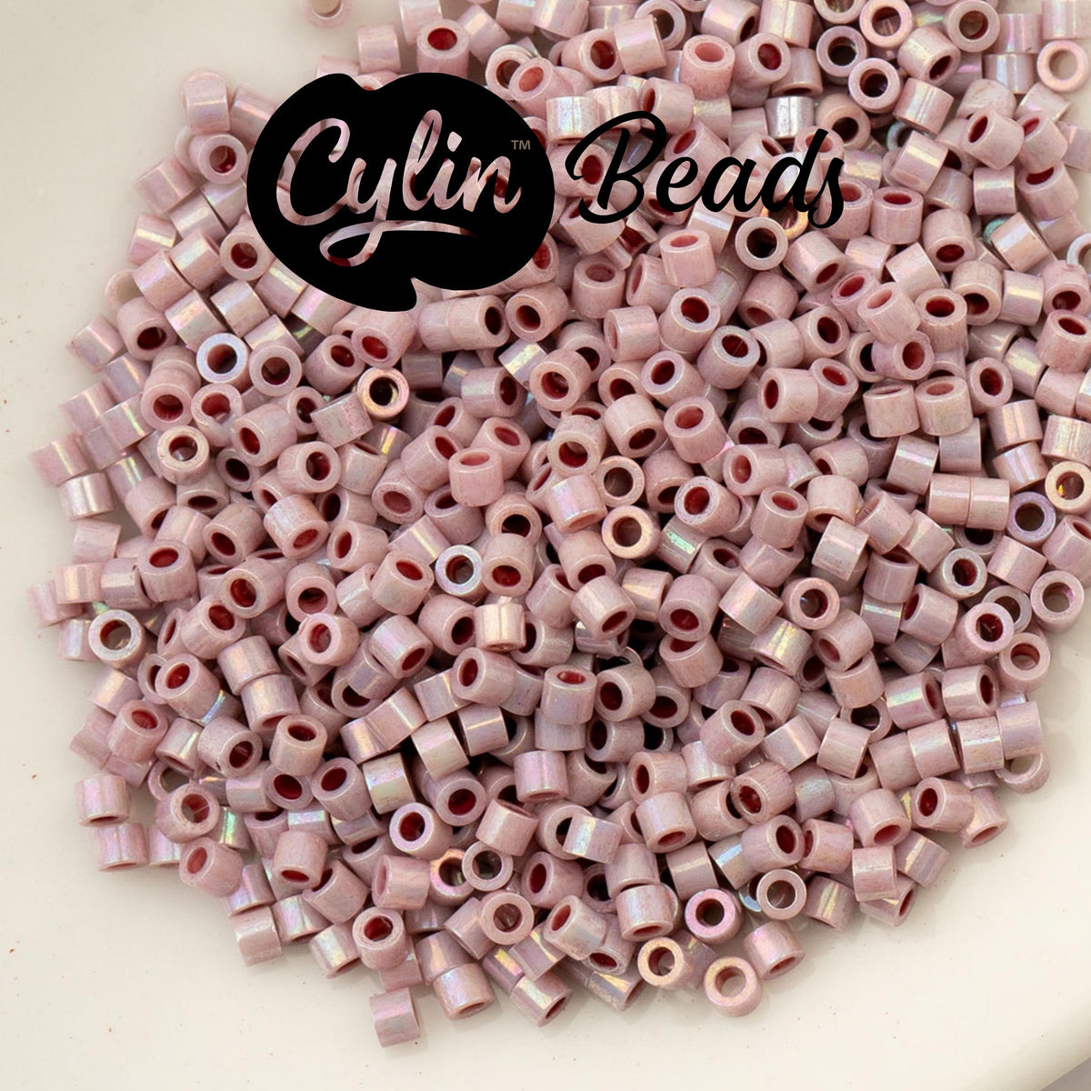 CY11-1022 11/0 Cylin Beads Light Lilac AB