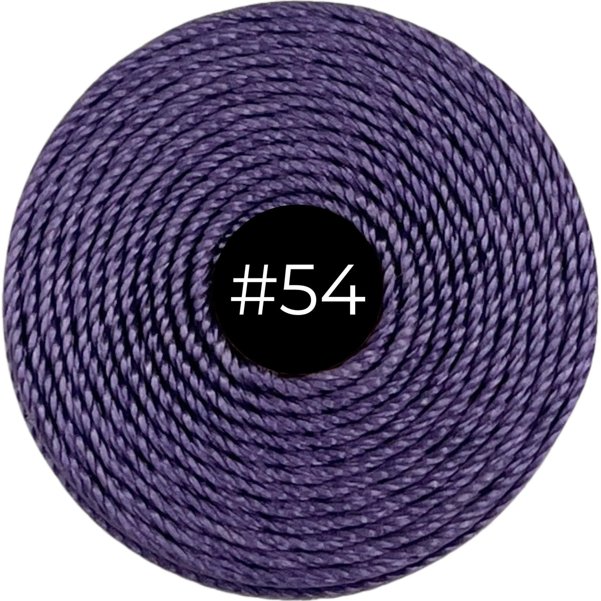 Medium Purple #54 S-Lon Bead Cord TEX 210 77yd 0.5mm