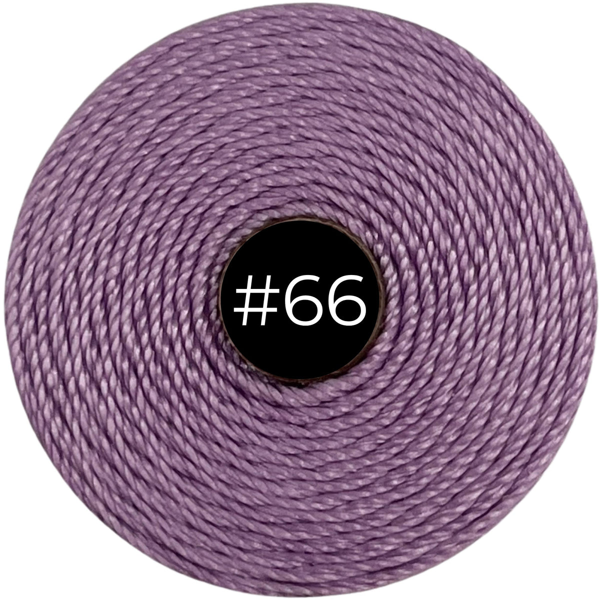Orchid #66 S-Lon Bead Cord TEX 210 77yd 0.5mm