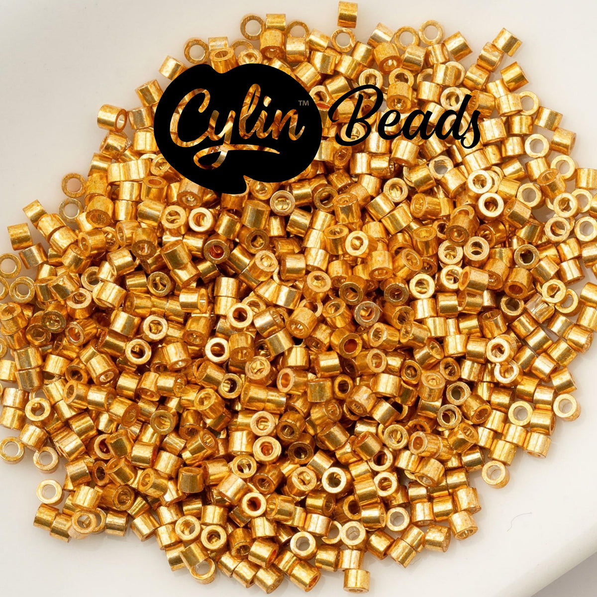 CY11-1006 11/0 Cylin Beads Gold AB