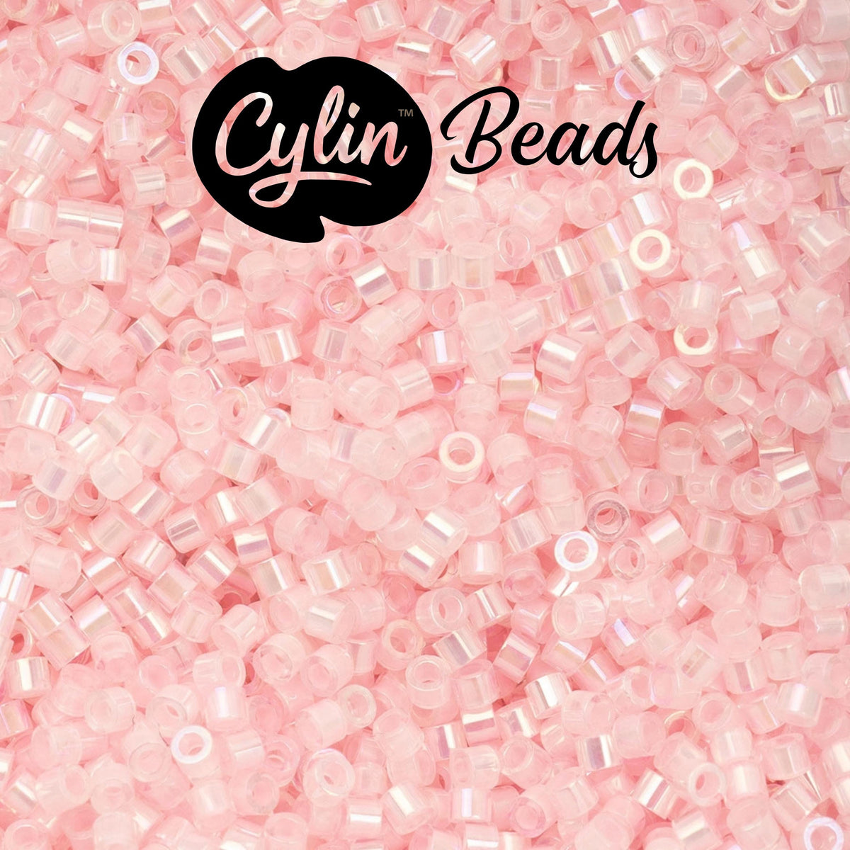 CY11-1014 11/0 Cylin Beads Pale Pink Lined
