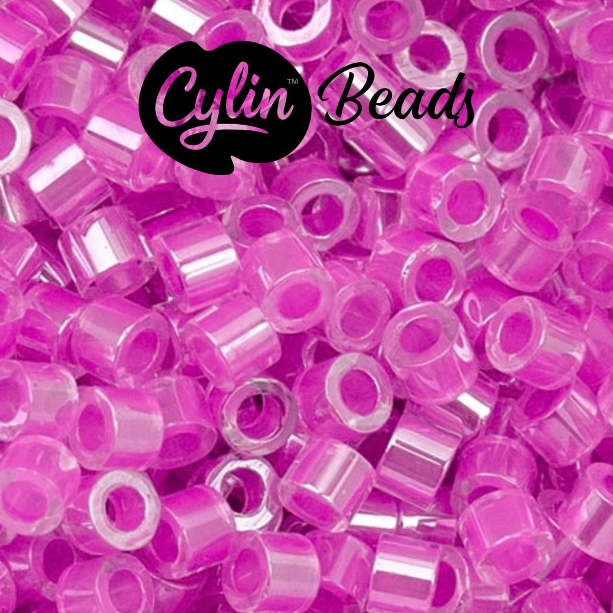 CY11-1017 11/0 Cylin Beads Orchid Glow Lined AB