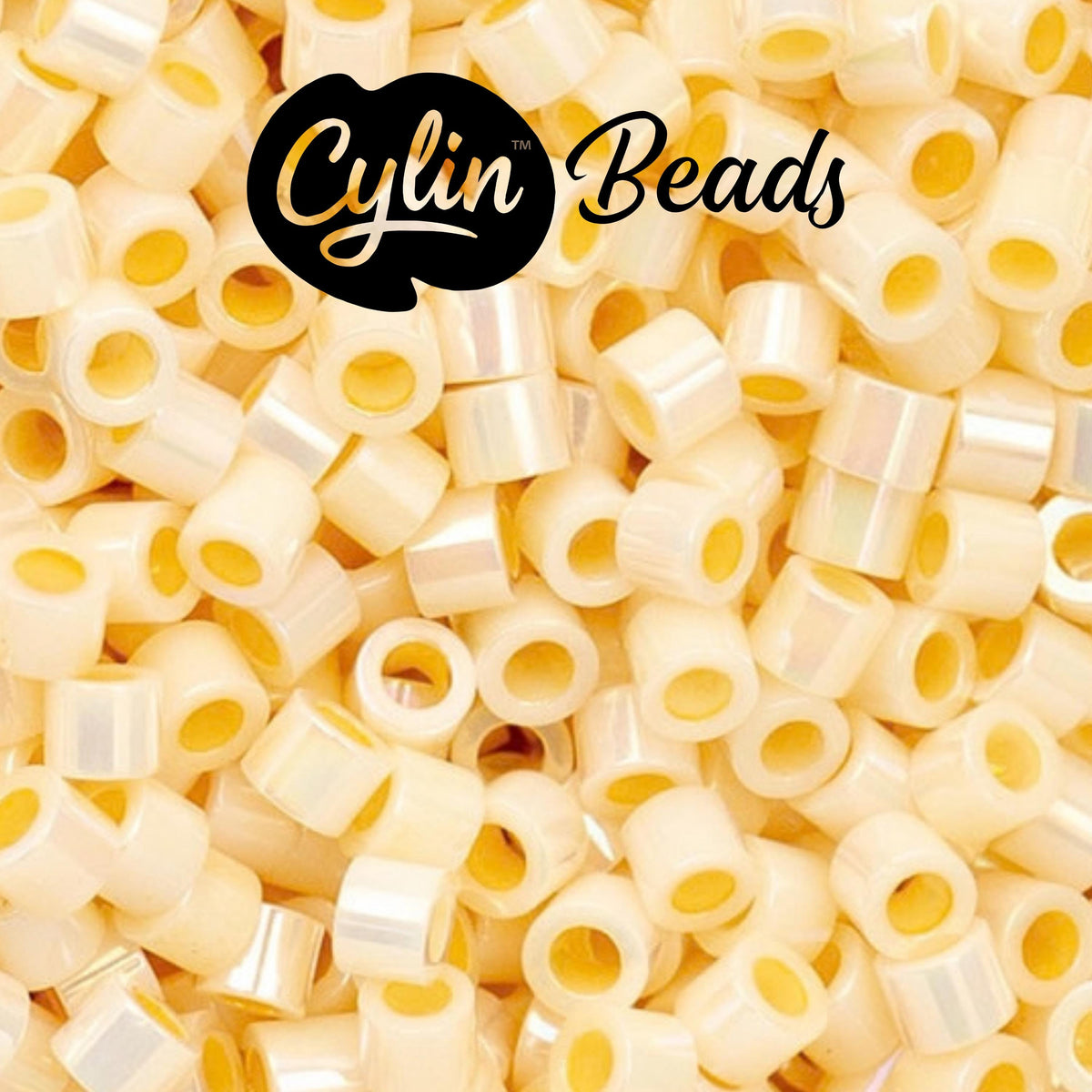 CY11-1021 11/0 Cylin Beads Cream AB