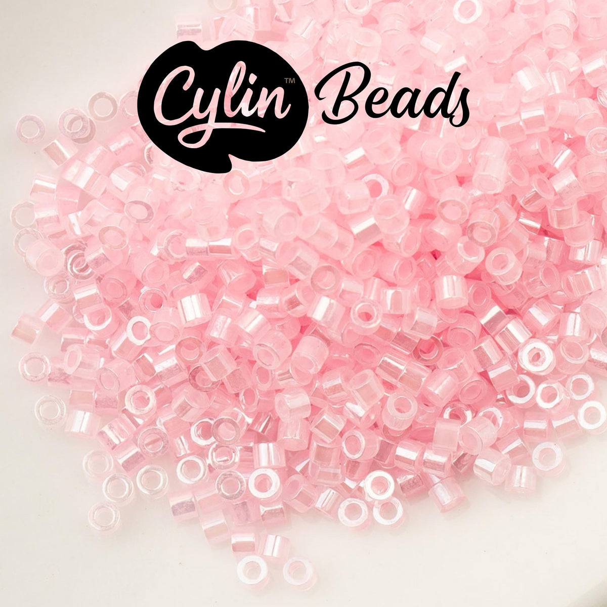 CY11-1031 11/0 Cylin Beads Crystal Light Pink Ceylon
