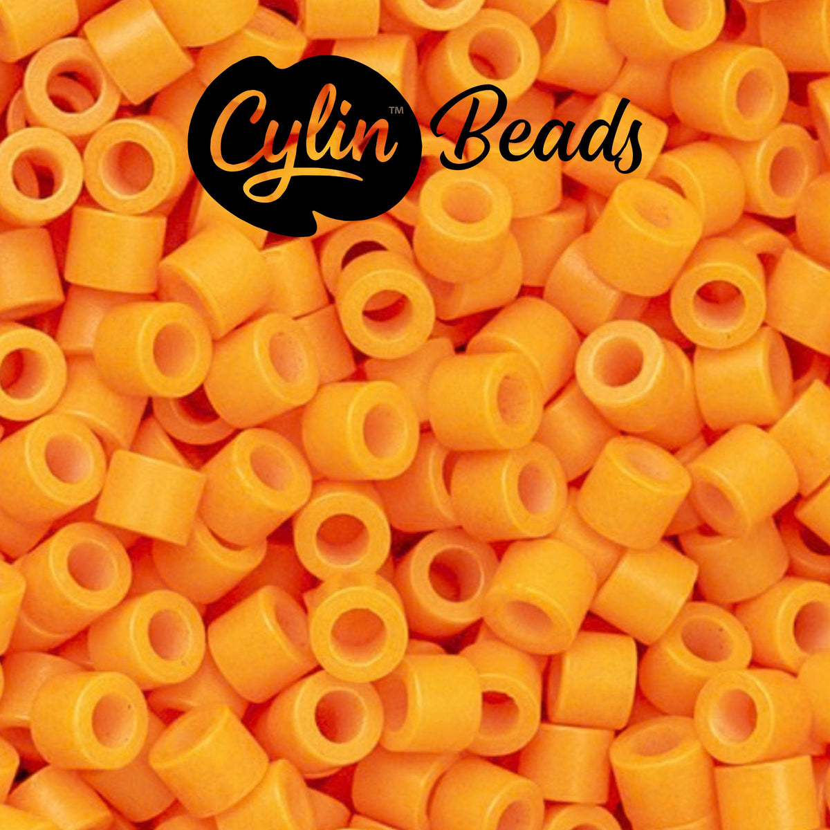 CY11-1045 11/0 Cylin Beads Opaque Saffron Spice