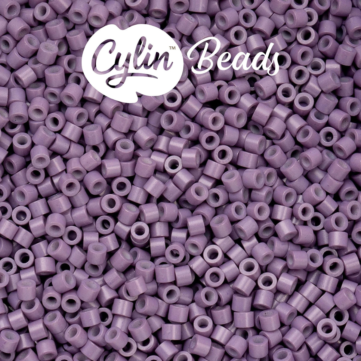 CY11-1050 11/0 Cylin Beads Opaque Lavender