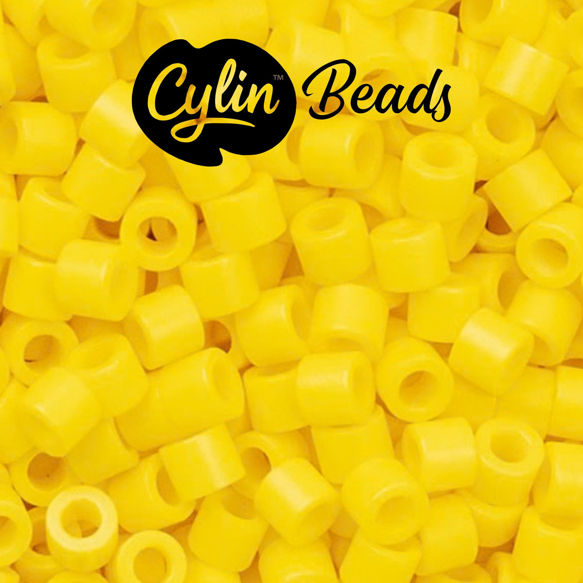 CY11-1053 11/0 Cylin Beads Opaque Yellow