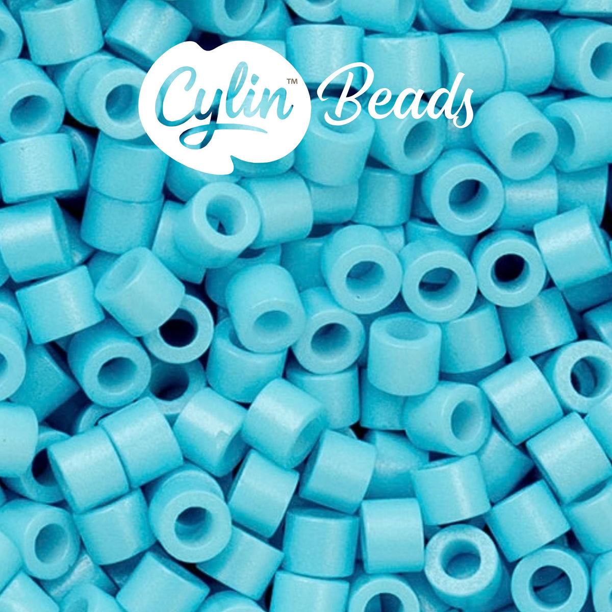 CY11-1057 11/0 Cylin Beads Opaque Light Blue