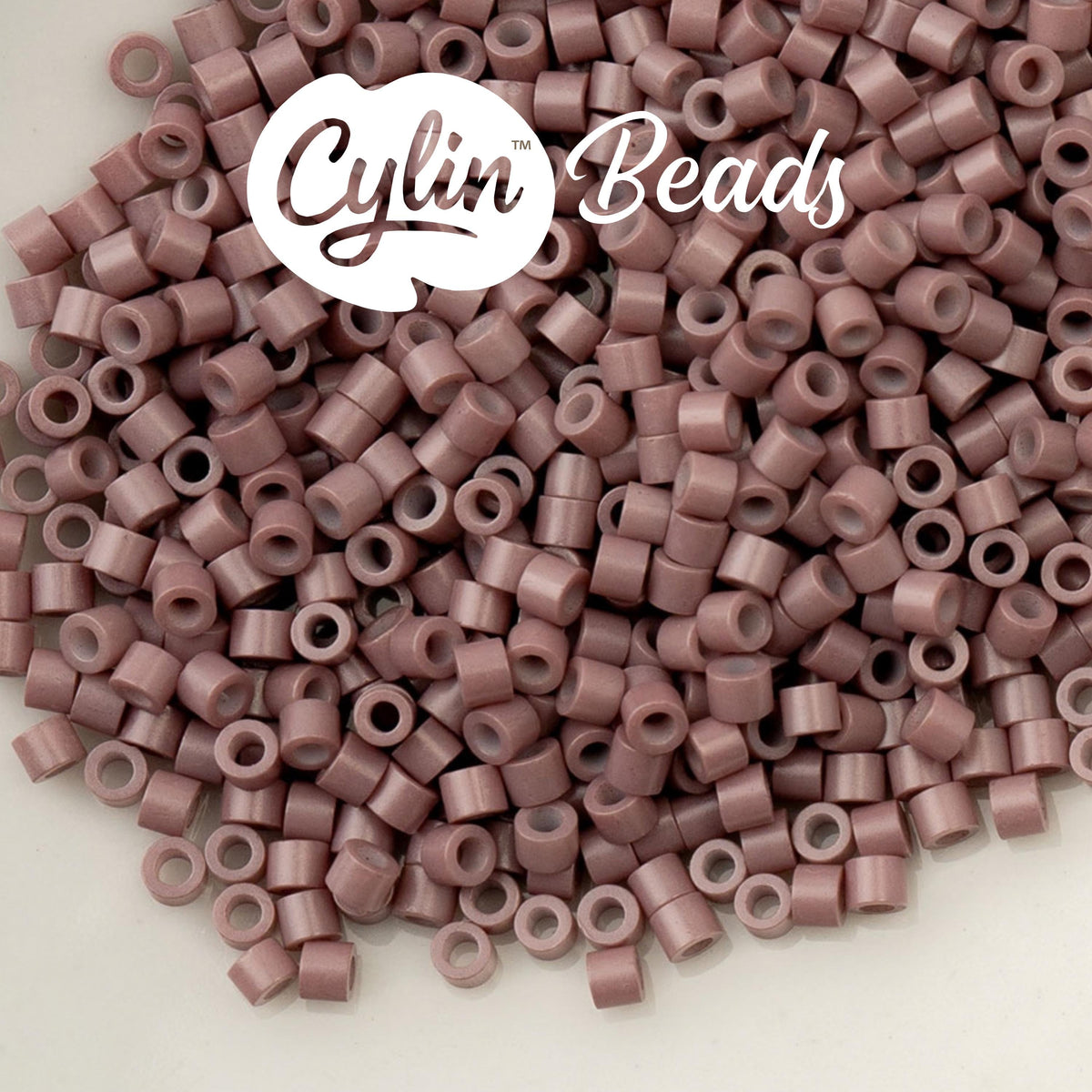 CY11-1060 11/0 Cylin Beads Opaque Mauve