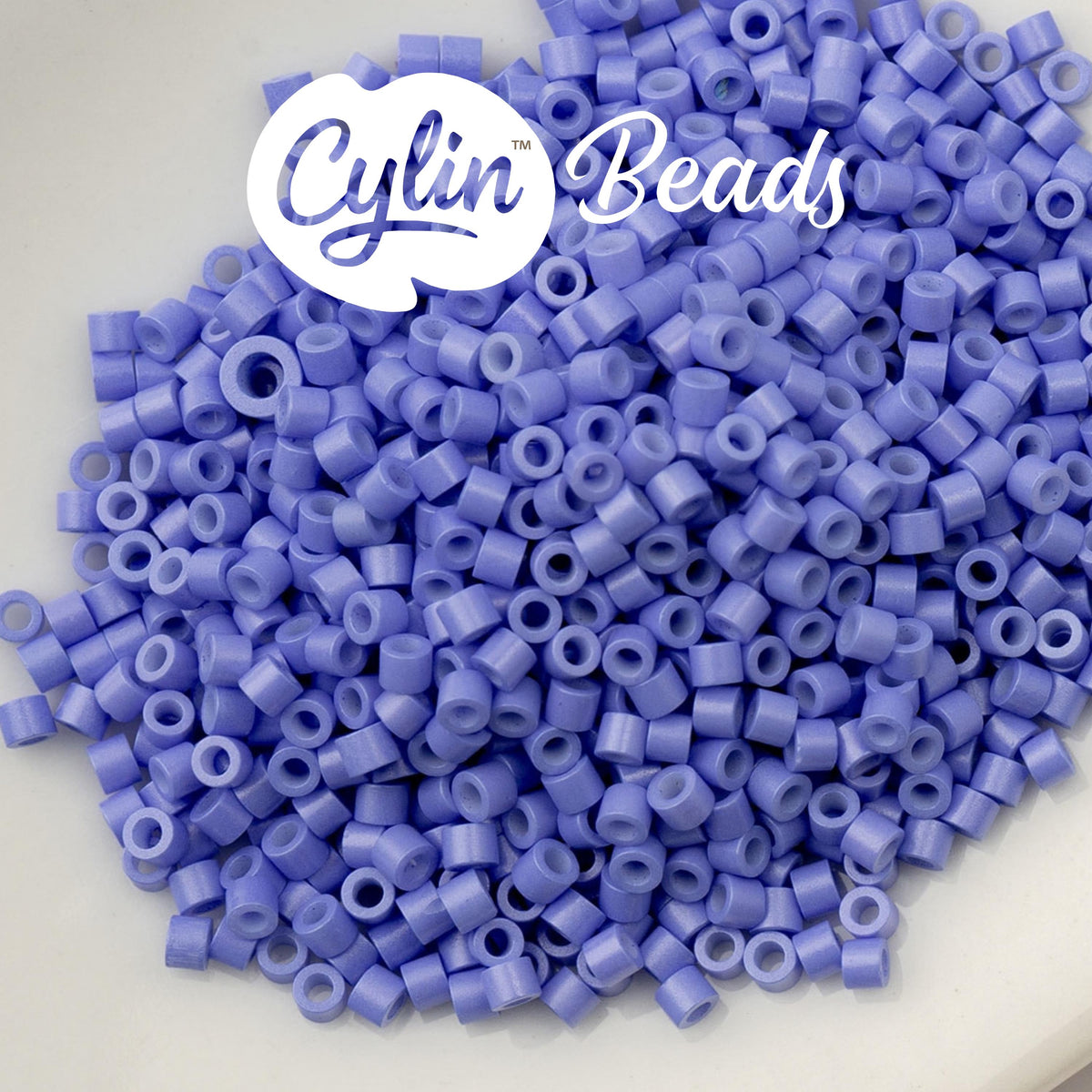 CY11-1062 11/0 Cylin Beads Opaque Cornflower Blue