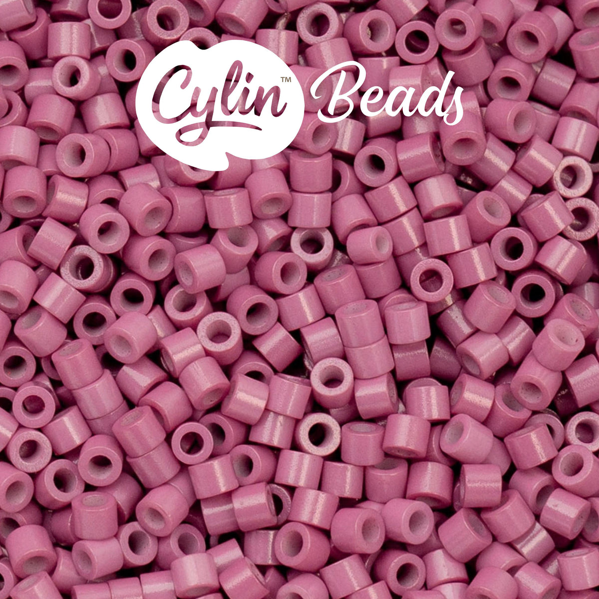 CY11-1088 11/0 Cylin Beads Opaque Vintage Rose