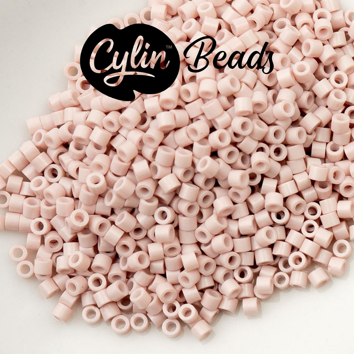 CY11-1091 11/0 Cylin Beads Opaque Pale Rose