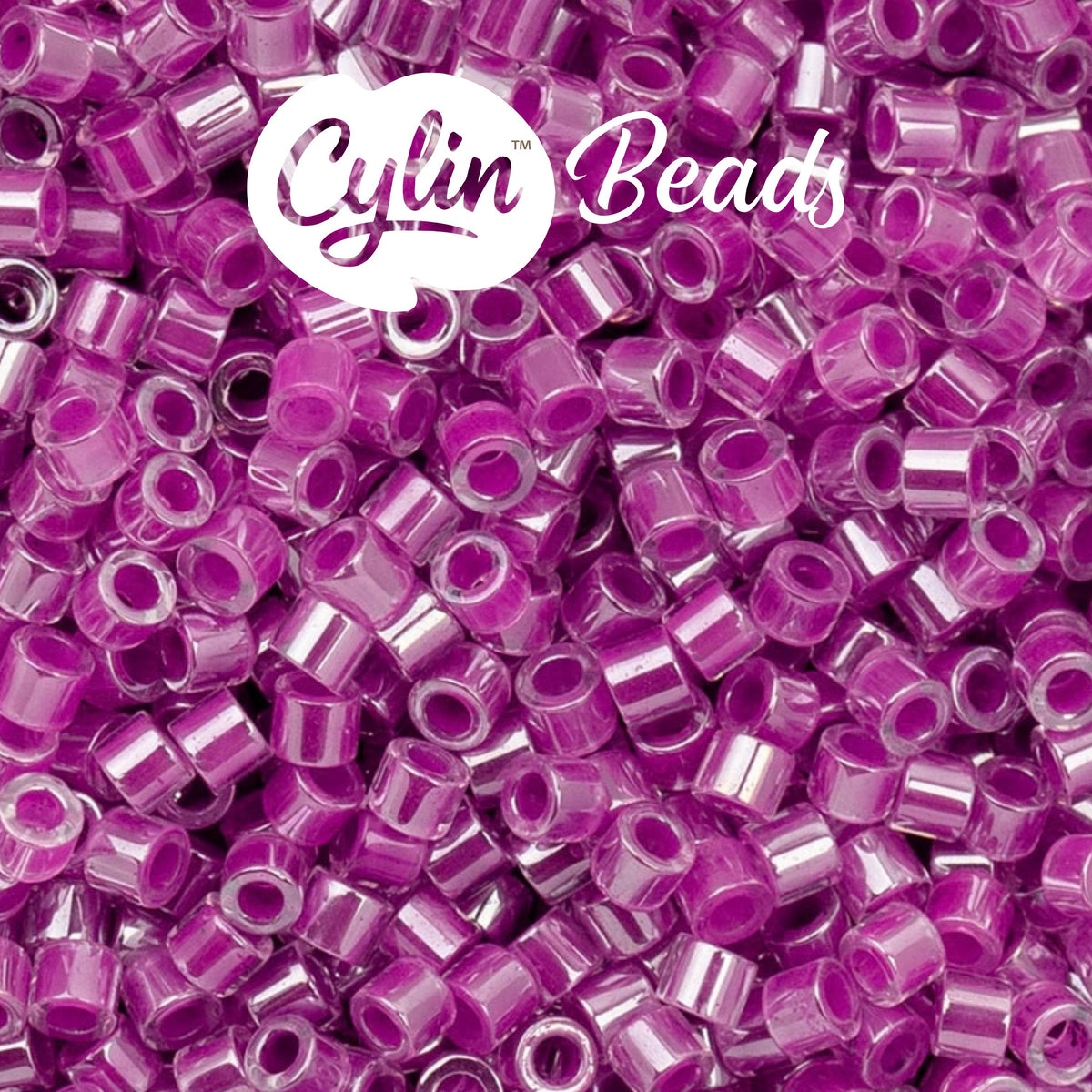CY11-1097 11/0 Cylin Beads Grape Neon