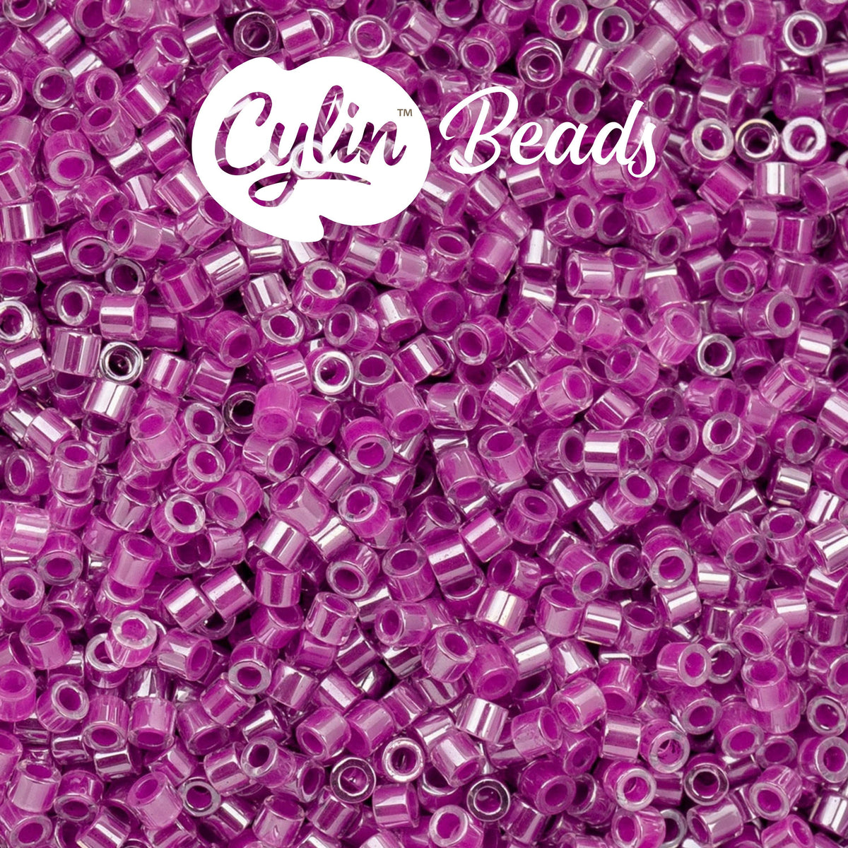CY11-1097 11/0 Cylin Beads Grape Neon