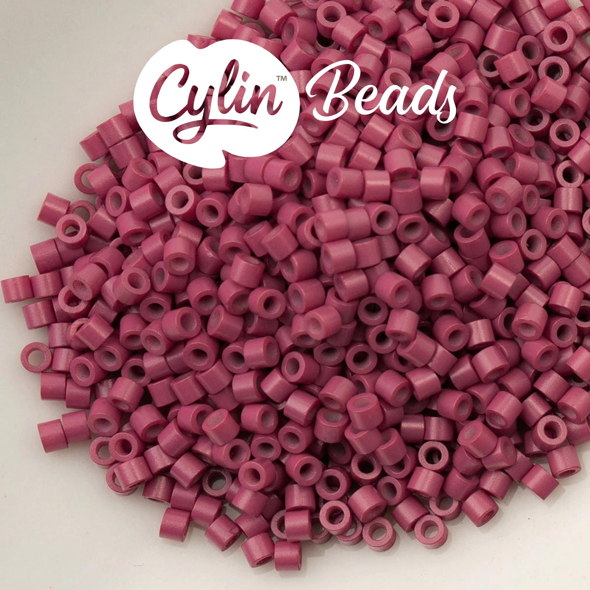 CY11-1102 11/0 Cylin Beads Opaque Victorian Rose