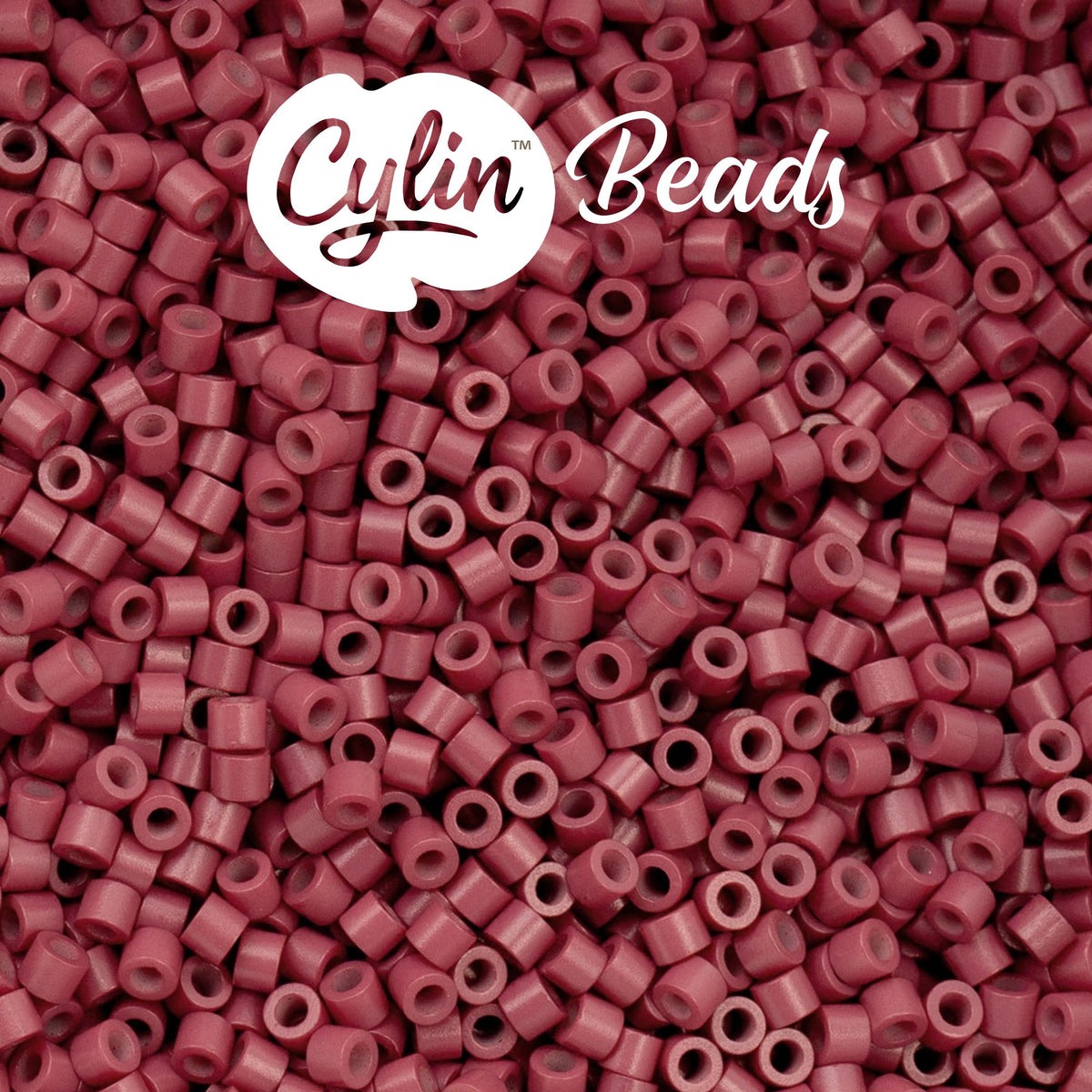 CY11-1102 11/0 Cylin Beads Opaque Victorian Rose