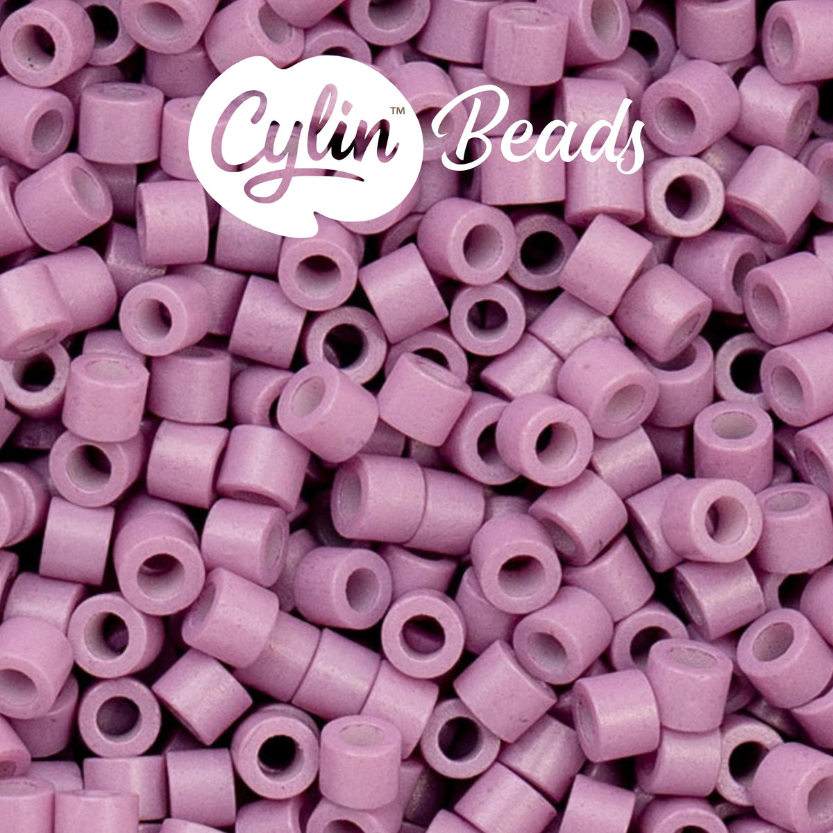 CY11-1110 11/0 Cylin Beads Opaque Lilac
