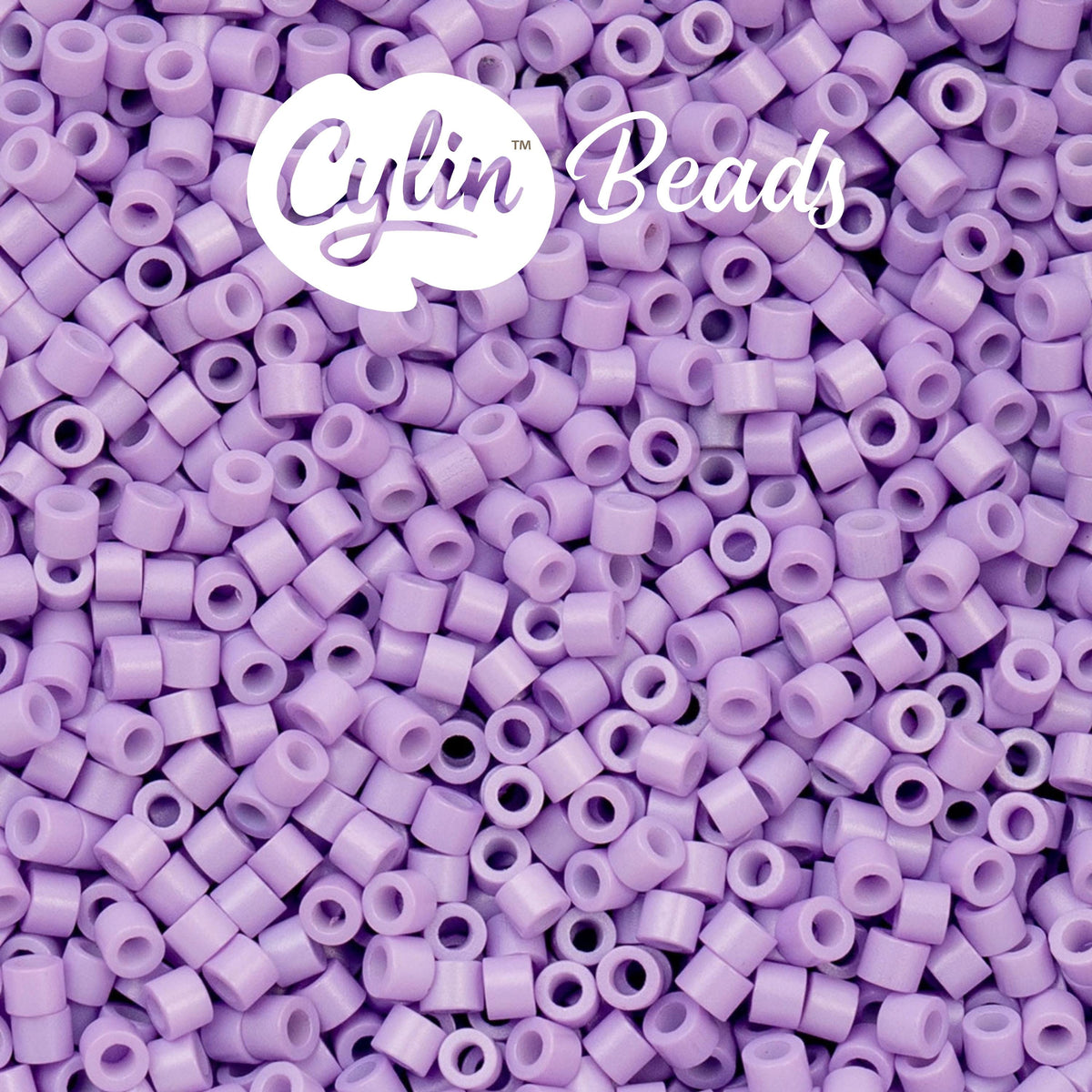 CY11-1111 11/0 Cylin Beads Opaque Light Purple