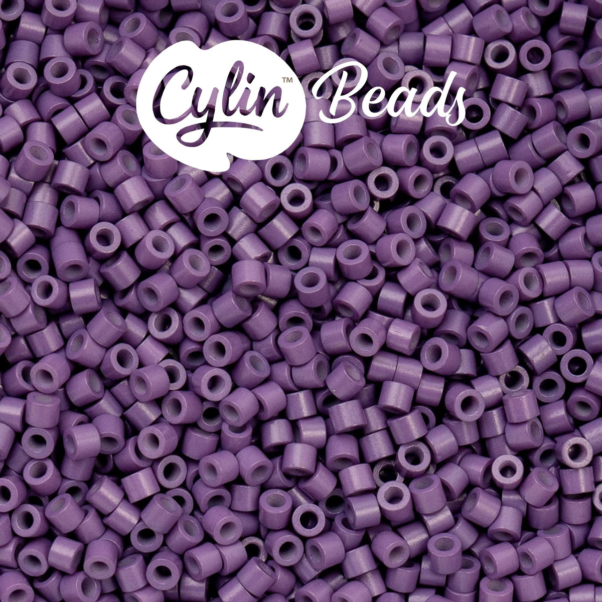 CY11-1112 11/0 Cylin Beads Opaque Dark Mauve
