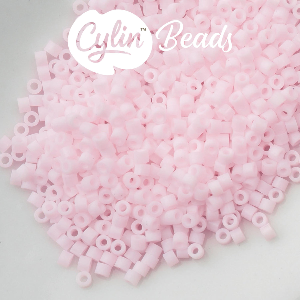 CY11-1159 11/0 Cylin Beads Matte Pale Pink Macaron