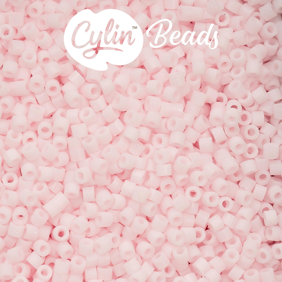 CY11-1159 11/0 Cylin Beads Matte Pale Pink Macaron