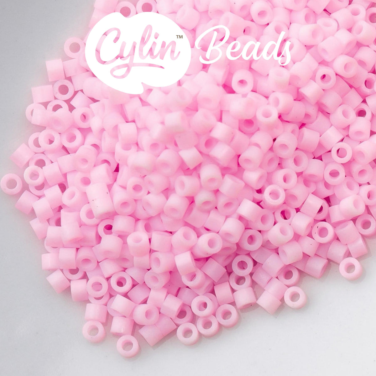 CY11-1161 11/0 Cylin Beads Matte Dark Pink Macaron