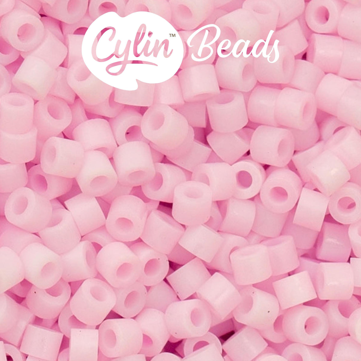 CY11-1162 11/0 Cylin Beads Matte Pink Cotton Candy Macaron