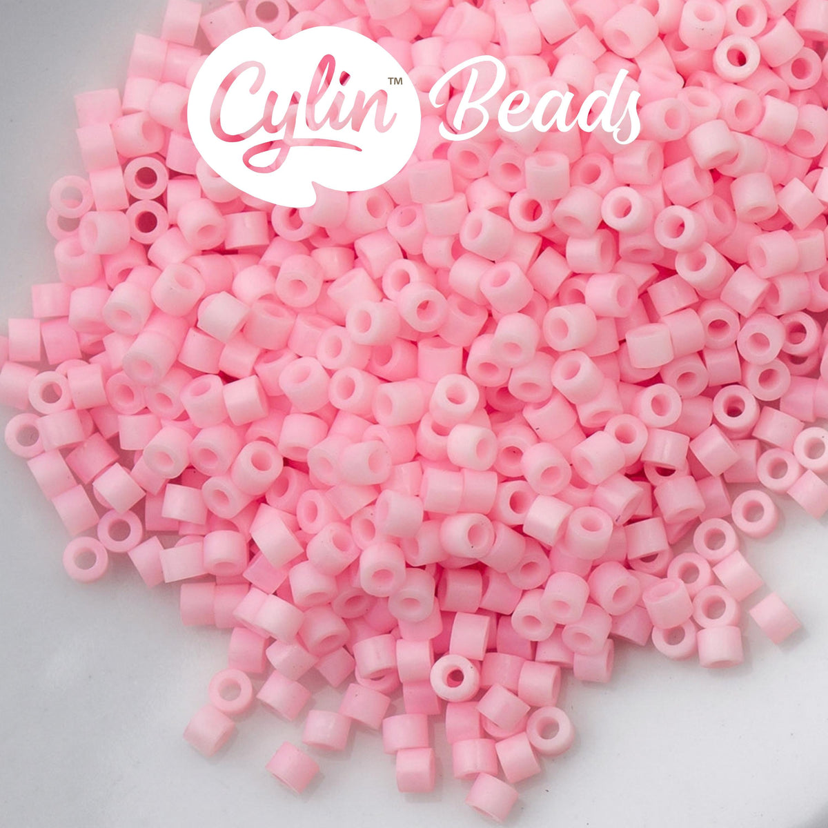 CY11-1163 11/0 Cylin Beads Matte Pink Blush Macaron