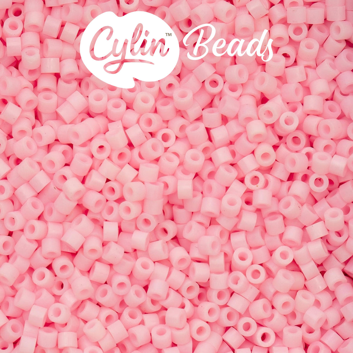 CY11-1163 11/0 Cylin Beads Matte Pink Blush Macaron