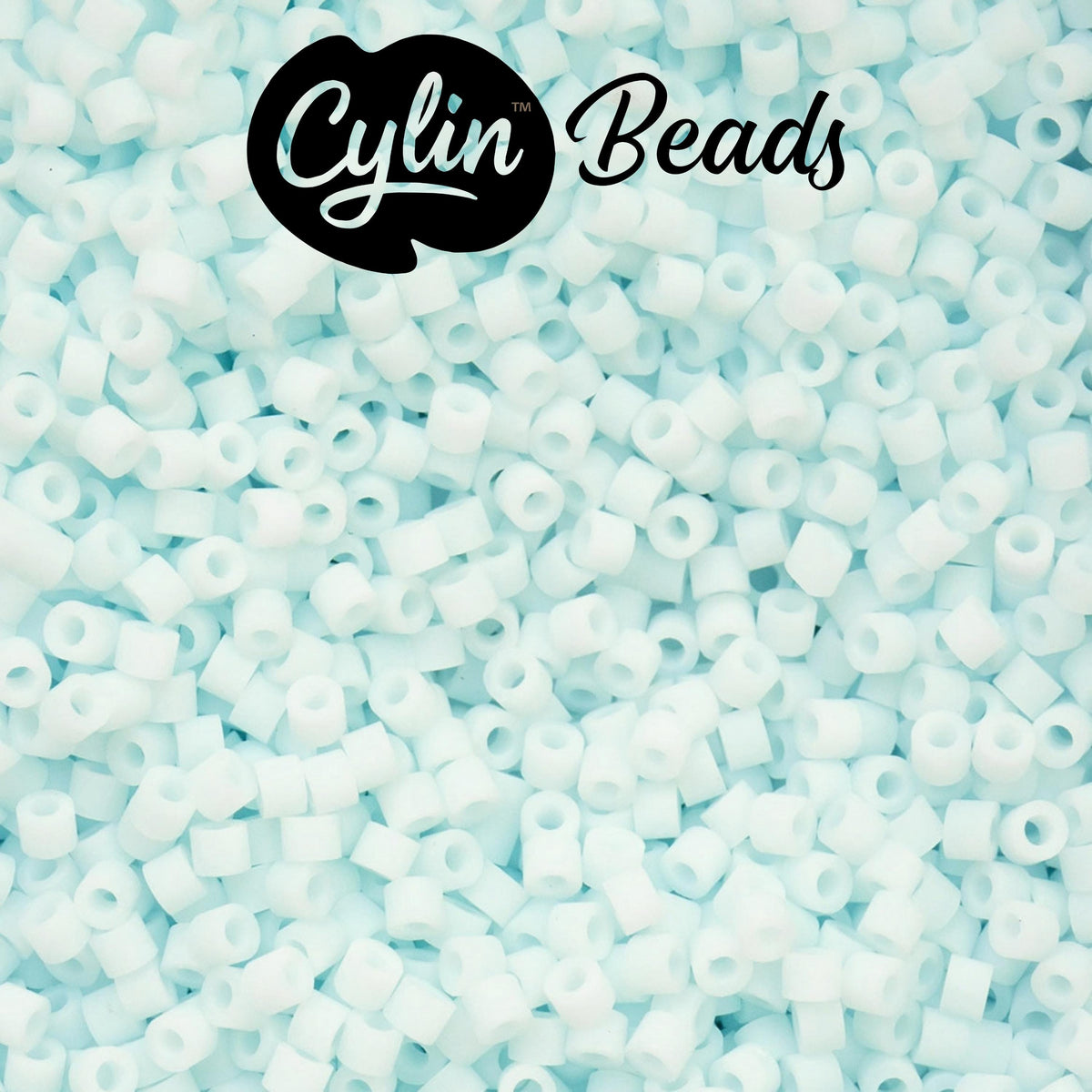 CY11-1164 11/0 Cylin Beads Matte Arctic Mist Macaron