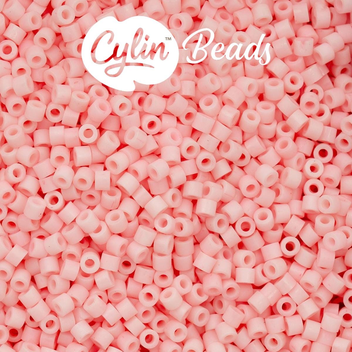 CY11-1172 11/0 Cylin Beads Matte Light Coral Macaron