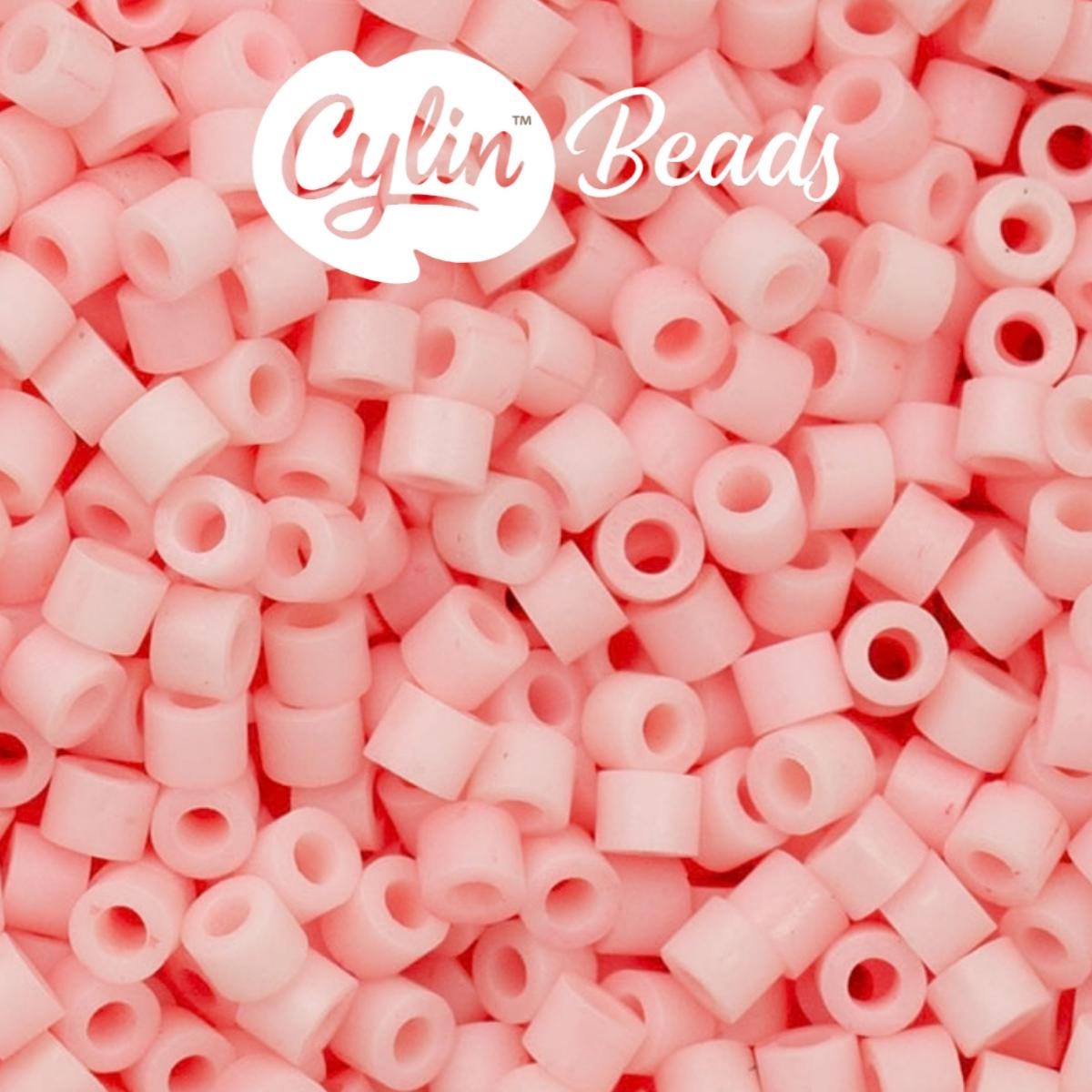 CY11-1172 11/0 Cylin Beads Matte Light Coral Macaron