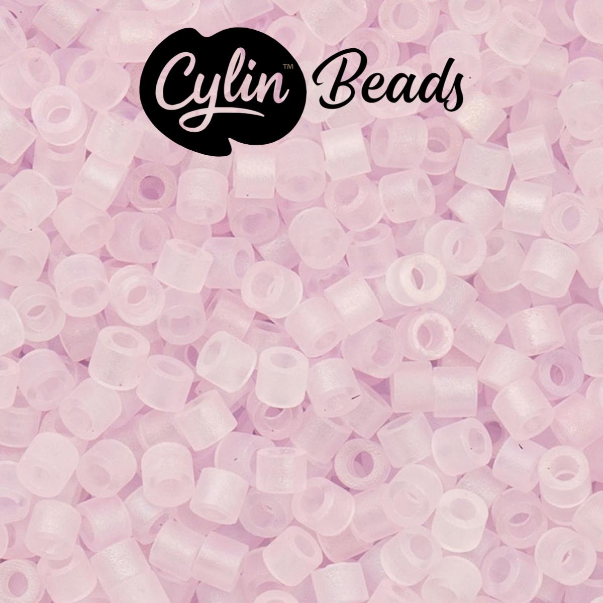 CY11-1188 11/0 Cylin Beads Matte Pale Lavender Macaron AB